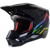 Κράνος μηχανής ALPINESTARS SM5 BOND ΜΑΥΡΟ/ΑΣΗΜΙ thumb