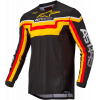 Μπλούζα motocross ALPINESTARS Techstar Quadro ΜΑΥΡΟ/ΚΙΤΡΙΝΟ