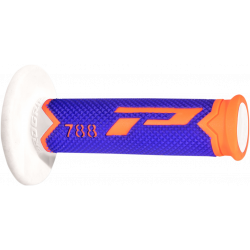 Χειρολαβές μοτοσυκλέτας PROGRIP TRIPPLE Density 788 ΠΟΡΤΟΚΑΛΙ/ΜΠΛΕ/ΑΣΠΡΟ Χειρολαβές μοτοσυκλέτας PROGRIP TRIPPLE Density 788 ΠΟΡΤΟΚΑΛΙ/ΜΠΛΕ/ΑΣΠΡΟ