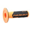 Χειρολαβές μοτοσυκλέτας PROGRIP Double Density 801 FLUO ORANGE/BLACK thumb