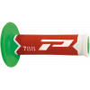 Χειρολαβές μοτοσυκλέτας PROGRIP TRIPPLE Density 788 788 ΑΣΠΡΟ/ΚΟΚΚΙΝΟ/ΠΡΕΣΙΝΟ