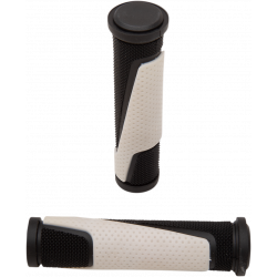 Χειρολαβές μηχανής PROGRIP807 DOUBLE DENSITY Open End ΜΑΥΡΟ/ΑΣΠΡΟ Χειρολαβές μηχανής PROGRIP807 DOUBLE DENSITY Open End ΜΑΥΡΟ/ΑΣΠΡΟ