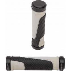 Χειρολαβές μηχανής PROGRIP807 DOUBLE DENSITY End LOCKING ΜΑΥΡΟ/ΑΣΠΡΟ Χειρολαβές μηχανής PROGRIP807 DOUBLE DENSITY End LOCKING ΜΑΥΡΟ/ΑΣΠΡΟ