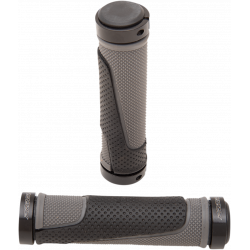 Χειρολαβές μηχανής PROGRIP807 DOUBLE DENSITY End LOCKING ΓΚΡΙ/ΜΑΥΡΟ Χειρολαβές μηχανής PROGRIP807 DOUBLE DENSITY End LOCKING ΓΚΡΙ/ΜΑΥΡΟ