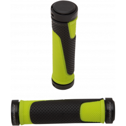 Χειρολαβές μηχανής PROGRIP807 DOUBLE DENSITY End LOCKING ΚΙΤΡΙΝΟ/ΜΑΥΡΟ