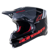 Κράνος μηχανής ALPINESTARS SM8 RADIUM 2 ΜΑΥΡΟ/ΚΟΚΚΙΝΟ thumb