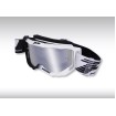 Μάσκα μηχανής motocross PROGRIP 3300 ΜΑΥΡΟ/ΑΣΠΡΟ MIRROR thumb