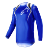 Μπλούζα motocross Alpinestars Fluid Narin ΜΠΛΕ/ΑΣΠΡΟ