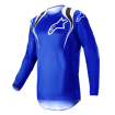 Μπλούζα motocross Alpinestars Fluid Narin ΜΠΛΕ/ΑΣΠΡΟ thumb