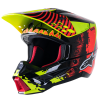 Κράνος μηχανής Alpinestars SM5 SOL ΜΑΥΡΟ/ΚΙΤΡΙΝΟ