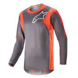 Μπλούζα motocross ALPINESTARS RAC-HOEN MAGNESIUM/ORANGE