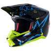 Κράνος μηχανής ALPINESTARS SM5 ACT BLACK/YELLOW GLOSS thumb