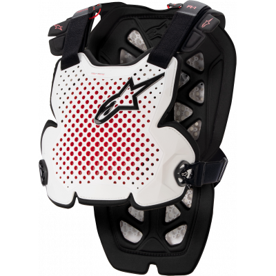 Προστασία θώρακα ALPINESTARS A-1 ΜΑΥΡΟ/ΚΟΚΚΙΝΟ/ΑΣΠΡΟ