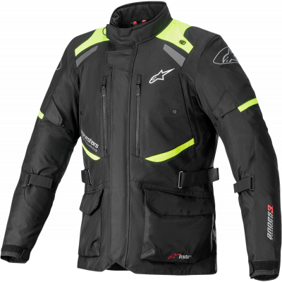 Μπουφάν μηχανής ALPINESTARS ANDES V3 ΜΑΥΡΟ/ΚΙΤΡΙΝΟ