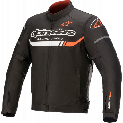 Μπουφάν μηχανής ALPINESTARS T-SPS IGNITION WATERPROOF ΜΑΥΡΟ/ΚΟΚΚΙΝΟ/ΑΣΠΡΟ