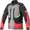 Μπουφάν μηχανής ALPINESTARS ANDES V3 ΜΑΥΡΟ/ΓΚΡΙ/ΚΟΚΚΙΝΟ thumb
