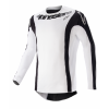 Μπλούζα motocross ALPINESTARS Techstar Arch ΑΣΠΡΟ/ΜΑΥΡΟ