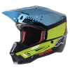 Κράνος μηχανής ALPINESTARS SM5 SPEED ΜΑΥΡΟ/ΚΙΤΡΙΝΟ/ΜΠΛΕ