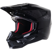 Κράνος μηχανής ALPINESTARS SM5 Scout ΜΑΥΡΟ/ΑΣΗΜΙ thumb