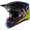 Κράνος μηχανής ALPINESTARS SM8 Echo BLACK/BLUE/PINK/YELLOW