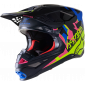 Κράνος μηχανής ALPINESTARS SM8 Echo BLACK/BLUE/PINK/YELLOW thumb