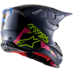 Κράνος μηχανής ALPINESTARS SM8 Echo BLACK/BLUE/PINK/YELLOW thumb