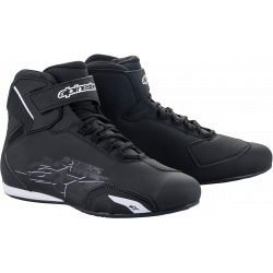 Μπότες μηχανής ALPINESTARS SECTOR ΜΑΥΡΟ/ΑΣΠΡΟ