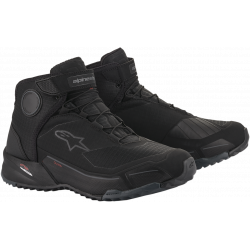 Μπότες μηχανής ALPINESTARS CR-X Drystar® ΜΑΥΡΟ/ΜΑΥΡΟ