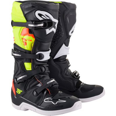 Μπότες μηχανής motocross ALPINESTARS TECH 5 ΜΑΥΡΟ/ΚΙΤΡΙΝΟ