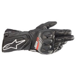 Δερμάτινα γάντια μηχανής ALPINESTARS SP-8 V3 ΜΑΥΡΟ/ΓΚΡΙ