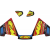 Αυτοκόλλητο FMF DECAL PC2.1 TITANIUM(3PC)