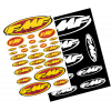 Αυτοκόλλητα FMF DECAL FMF ASSORTED SHEET