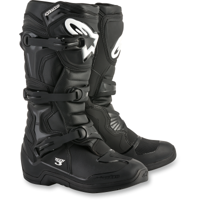 Μπότες μηχανής motocross ALPINESTARS TECH3 BLACK