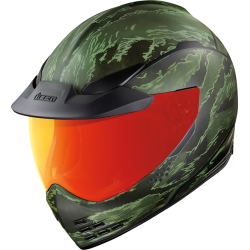 Κράνος μηχανής ICON DOMAIN TIGER'S BLOOD GREEN