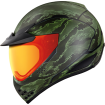 Κράνος μηχανής ICON DOMAIN TIGER'S BLOOD GREEN thumb