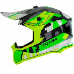 Κράνος motocross MT FALCON ARYA A3 MATT FLUO YELLOW