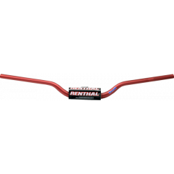 Тιμόνι μοτοσυκλέτας RENTHAL FATBAR 673 TRIAL RED