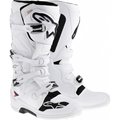 Μπότες μηχανής motocross ALPINESTARS TECH 7 WHITE