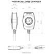 Φορτιστής μοτοσυκλέτας QUAD LOCK με θύρα USB x1 thumb