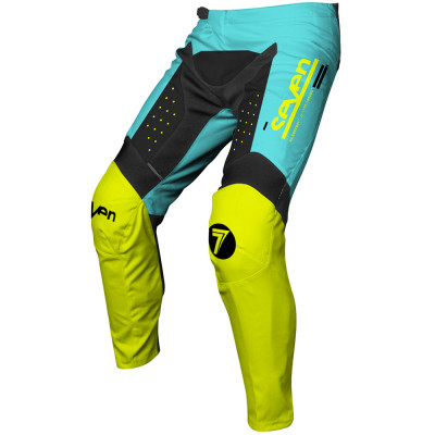 Παντελόνι μηχανής SEVEN VOX APERTURE FLO YELLOW/BLUE
