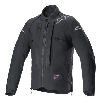 Υφασμάτινο μπουφάν μοτοσυκλέτας ALPINESTARS TECHDURA BLK/SILV