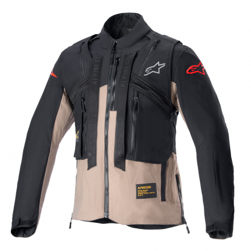 Υφασμάτινο μπουφάν μοτοσυκλέτας ALPINESTARS TECHDURA BLK/BR Υφασμάτινο μπουφάν μοτοσυκλέτας ALPINESTARS TECHDURA BLK/BR