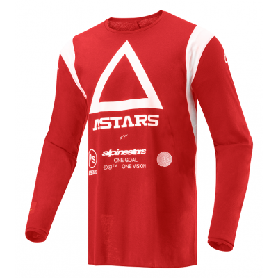 Μπλούζα μηχανής motocross ALPINESTARS TECHDURA RED