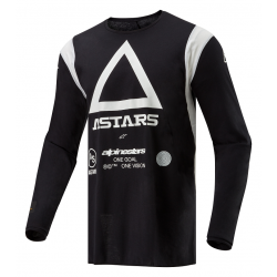 Μπλούζα motocross ALPINESTARS TECHDURA BLACK