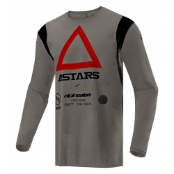 Μπλούζα motocross ALPINESTARS TECHDURA BROWN