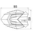 Προστατευτικά μανιτάρια μηχανής PUIG R19 CFMOTO 650NK 21-23 Προστατευτικά μανιτάρια μηχανής PUIG R19 CFMOTO 650NK 21-23 thumb