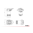 Προστατευτικά μανιτάρια μηχανής PUIG R19 CFMOTO 650NK 21-23 Προστατευτικά μανιτάρια μηχανής PUIG R19 CFMOTO 650NK 21-23 thumb