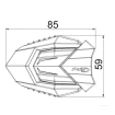 Προστατευτικά μανιτάρια μηχανής PUIG R19 KAWASAKI Z400 2023 Προστατευτικά μανιτάρια μηχανής PUIG R19 KAWASAKI Z400 2023 thumb