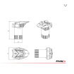 Προστατευτικά μανιτάρια μηχανής PUIG R19 KAWASAKI Z400 2023 Προστατευτικά μανιτάρια μηχανής PUIG R19 KAWASAKI Z400 2023 thumb