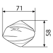 Προστατευτικά μανιτάρια μηχανής PUIG R12 KAWASAKI NINJA 1000 SX 20-22, Z1000SX 17-19 thumb